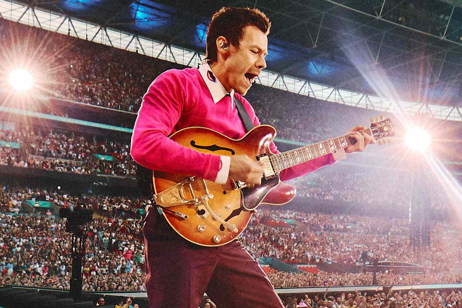 Harry Styles live on tour
