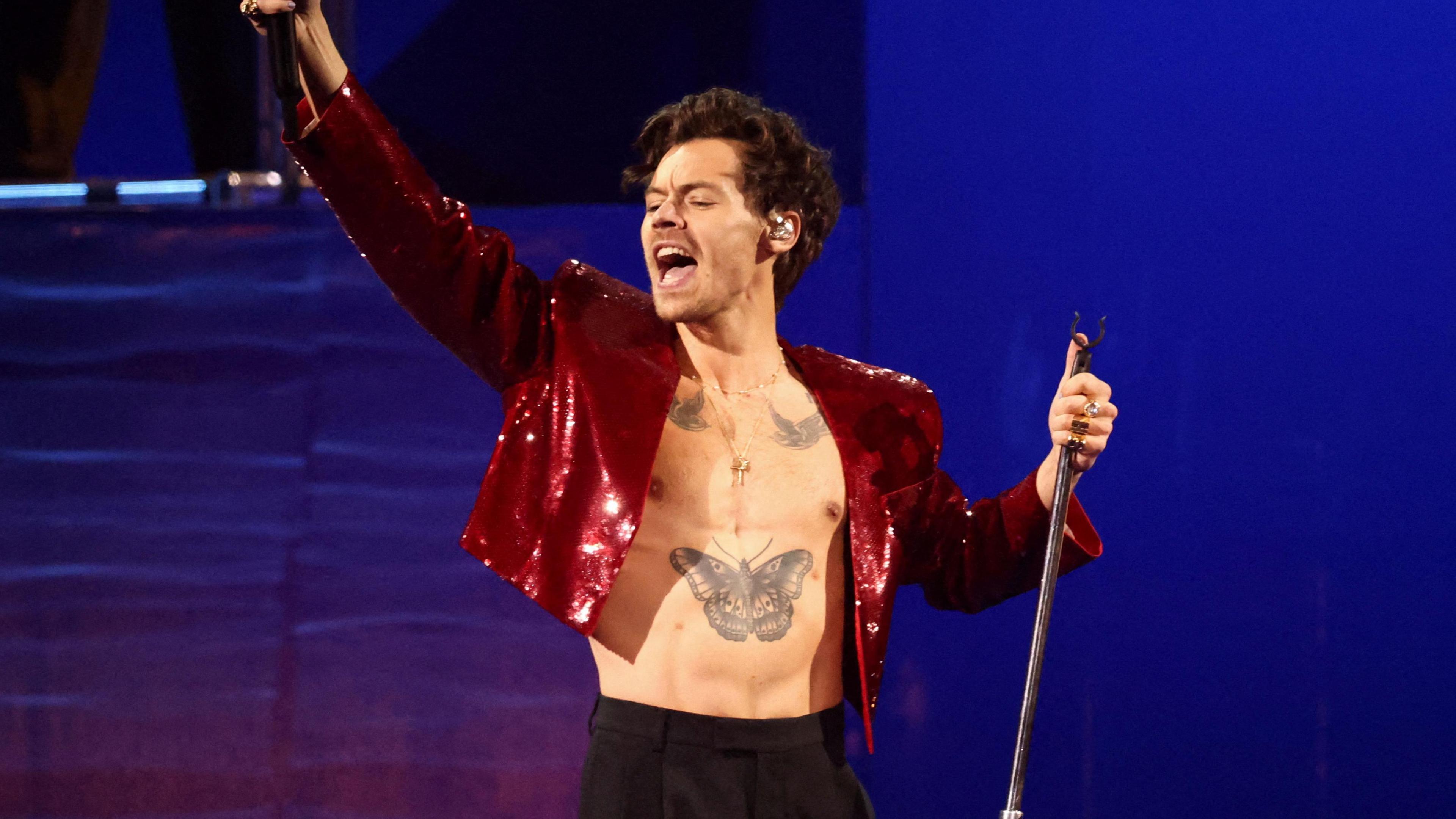Harry Styles live in concert